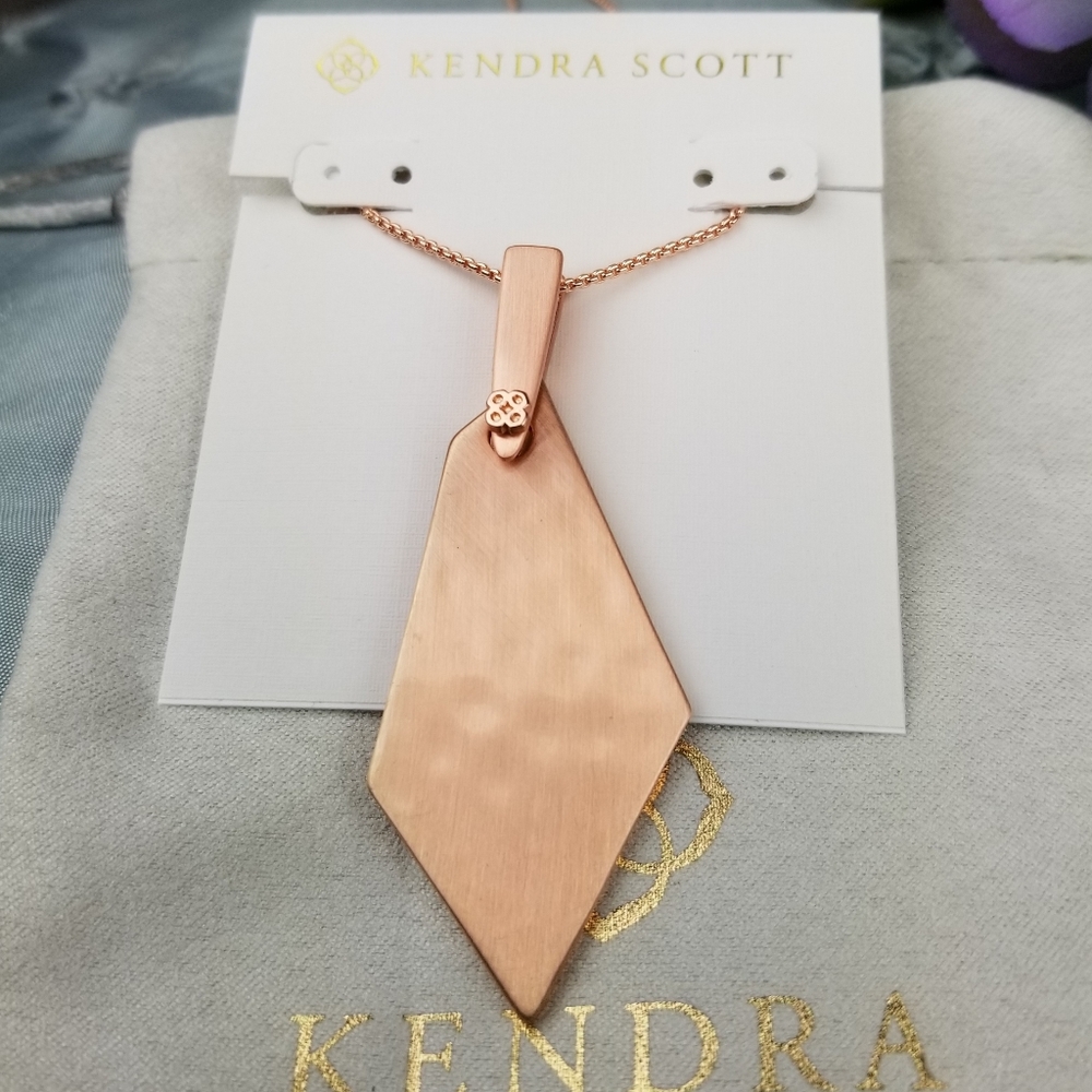 Rose Gold, Kendra Scott, Brenton, Necklace